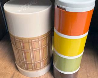Vintage Thermos containers