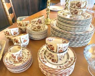 Spode china in "Indian Tree"