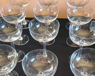 Glass stemware