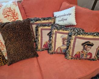 Pillows throughout the home