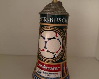 Budweiser Lidded Beer Stein