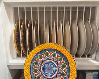 Moroccan dinnerware set
