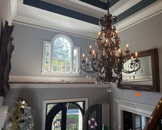 XL Ornately Carved Wooden Framed Mirrors (2), only $150 each today!!