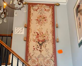 XL hall tapestry authentic handmade in the Netherlands, only $200 today, make us your best offer!