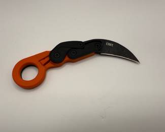 CRKT Provoke Folding Knife with Kinematic: Morphing Karambit, D2 Plain Edge Blade