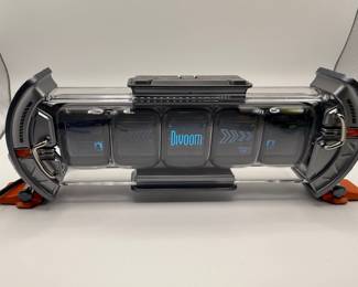 Divoom Times Gate - Cyberpunk Gaming Setup Digital Clock with Smart APP Control, WiFi Connect,
