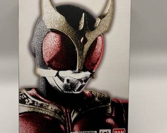 S.H.Figuarts Kamen Rider Kuuga Mighty Form Insect Bone Carving Figure Used