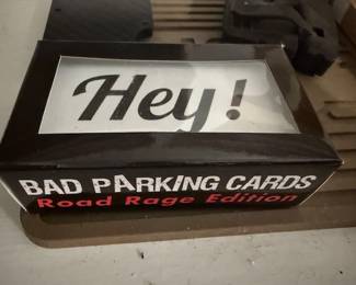 Bad Parking Cards: Road Rage Edition