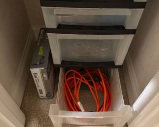 Drawer of useful household items