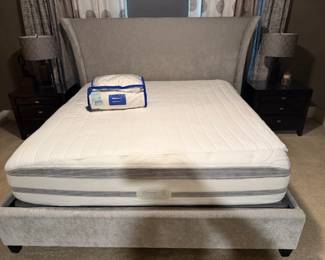 A majestic king size bed