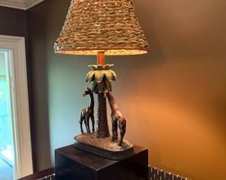 Safari themed lamp