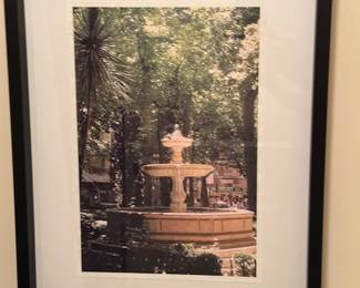 Lots and lots of framed artwork