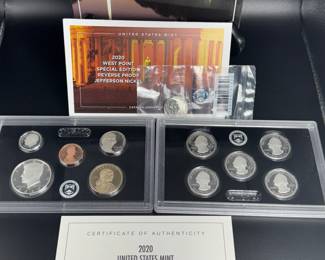 2020 US Silver Proof set w/ reverse proof westpoint nickel