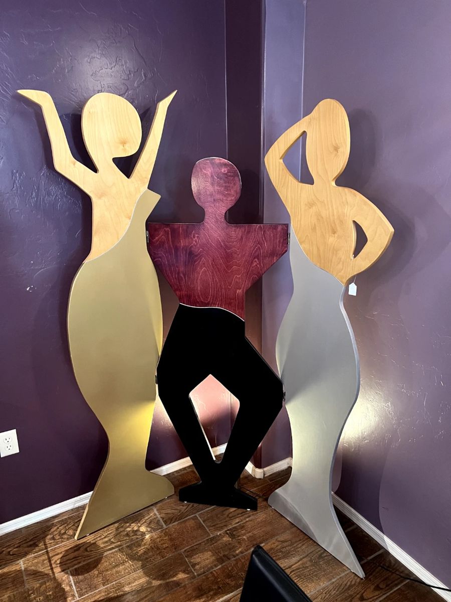 Rare Find! One-of-a-Kind Art Deco style room divider. Perfect for parties & events!