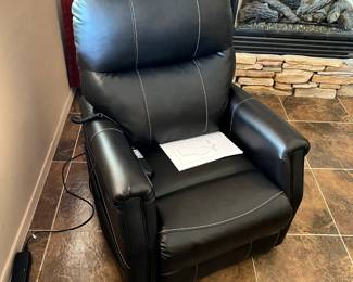 Ashley Faux Leather Lift Chair & Recliner
