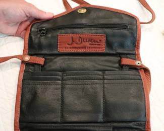 Vintage J. Duseri Rainguarded Leather Purse