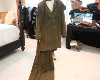 Sherry Michels Fringe Jacket & Skirt