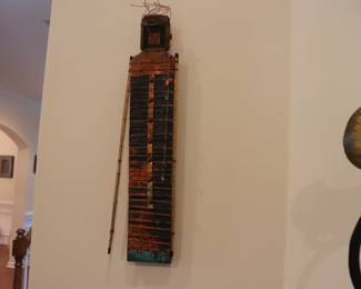 "Free Spirit" Mixed-Media Wall Sculpture Created by Kara Young