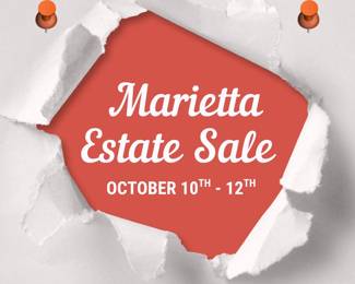 Marietta Estate Sale - October 2025