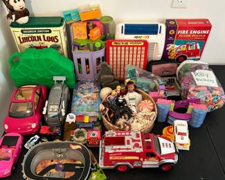 A great selection of vintage toys and games.