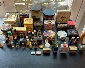 Great Collection of Vintage Advertising Tins and Cans