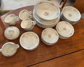 Mikasa Fine China in the "First Love" Pattern