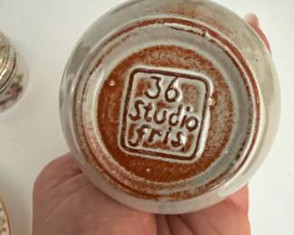 36 studio fris porcelain vase