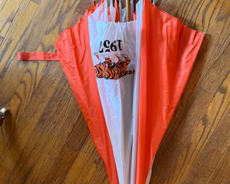 1957 Princeton University class reunion umbrella