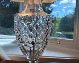 crystal table lamp