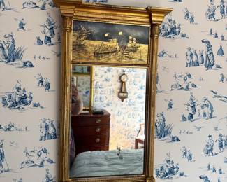 Vintage Federal Gilt Mirror