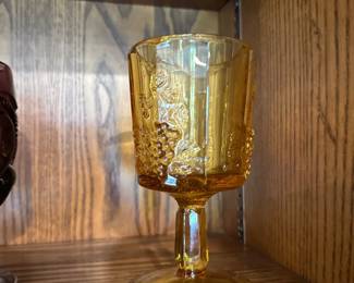 Westmoreland Golden Sunset Goblet