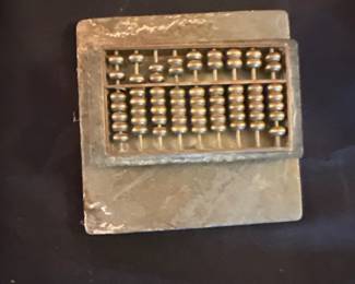 silver abacus