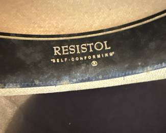 Resistol Self Conforming Hat