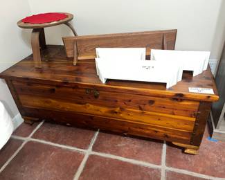SOLID RED CEDAR CHEST
