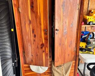 SOLID CEDAR WARDROBE