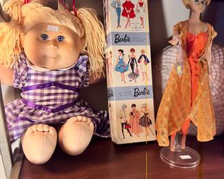 AND A CABBAGE PATCH DOLL