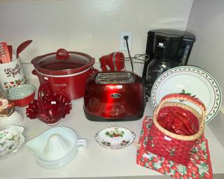 SMALL APPLIANCES: CROCK POT, TOASTER, MIXER, MR. COFFEE