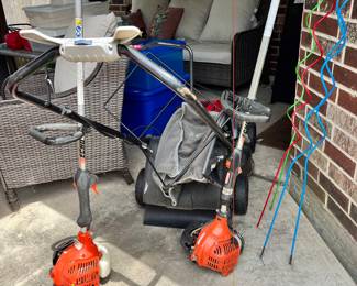 NICE PAIR OF "ECHO" STRING TRIMMERS