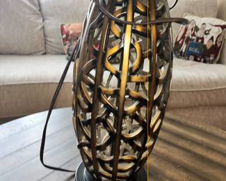 PAIR OF THESE UNIQUE LAMPS