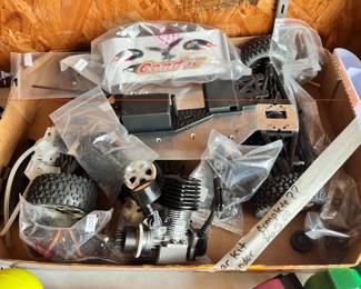 ACME "CONDOR" GAS R/C CAR - LOOKS NEVER USED - WE ASSUME IT'S ALL THERE, BUT NOT SURE!