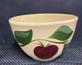 Watt Pottery Apple Mixing Bowl 