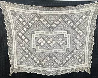 71" x 53" Lace Tablecloth 