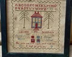 1810 Lancaster PA. Sampler 