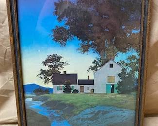 Maxfield Parrish "Twilight" Print