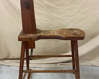 Saddle Makers Wood Vise-Bench 