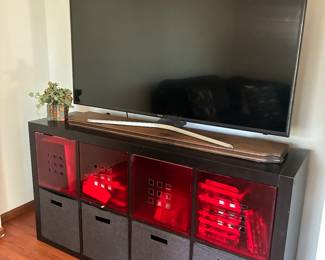 TV Stand with Storage bins