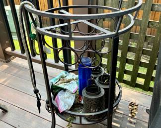 Outdoor Wine Rack / Ice Bucket Holder