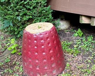 Large Red Planter