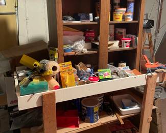 Lots of paint supplies