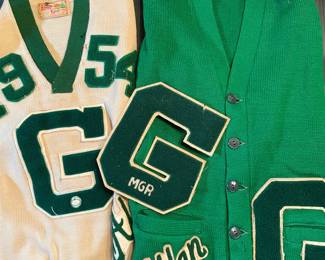 Vintage letter sweaters